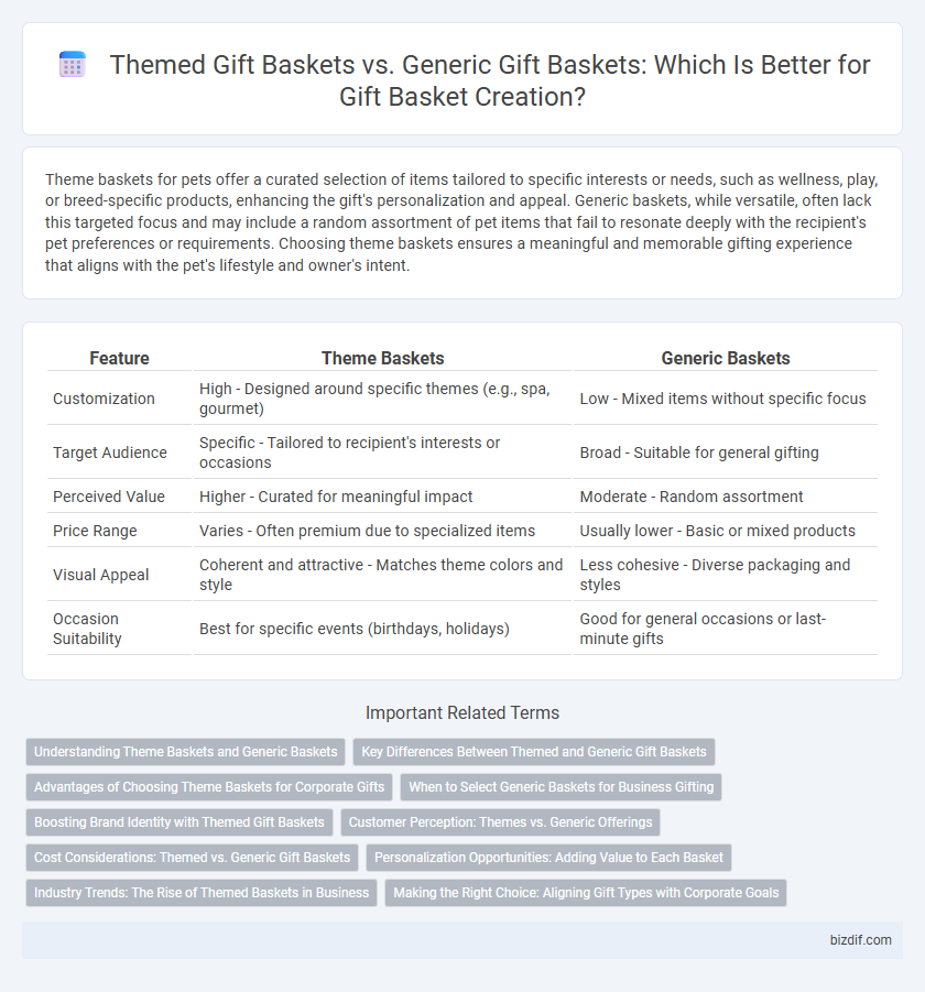 Themed Gift Baskets vs. Generic Gift Baskets: Which Is Better for Gift Basket Creation?