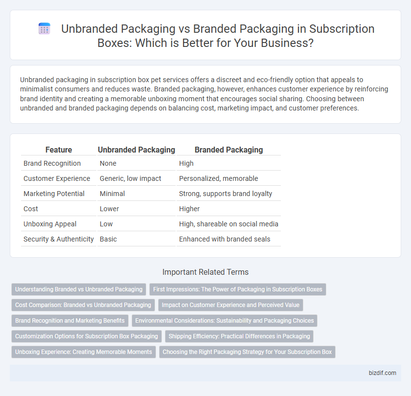 Unbranded Packaging vs Branded Packaging in Subscription Boxes: Which is Better for Your Business?