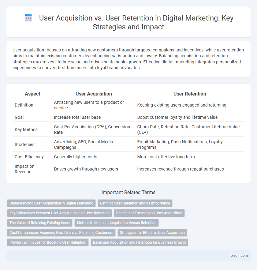 User Acquisition vs. User Retention in Digital Marketing: Key Strategies and Impact