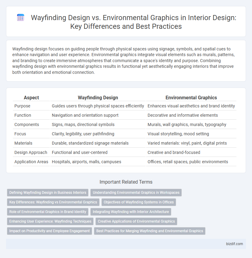 Wayfinding Design vs. Environmental Graphics in Interior Design: Key Differences and Best Practices