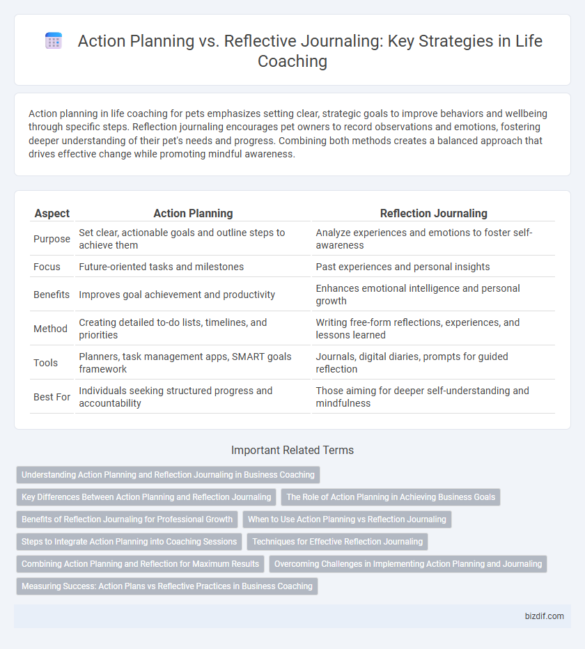 Action Planning vs. Reflective Journaling: Key Strategies in Life Coaching