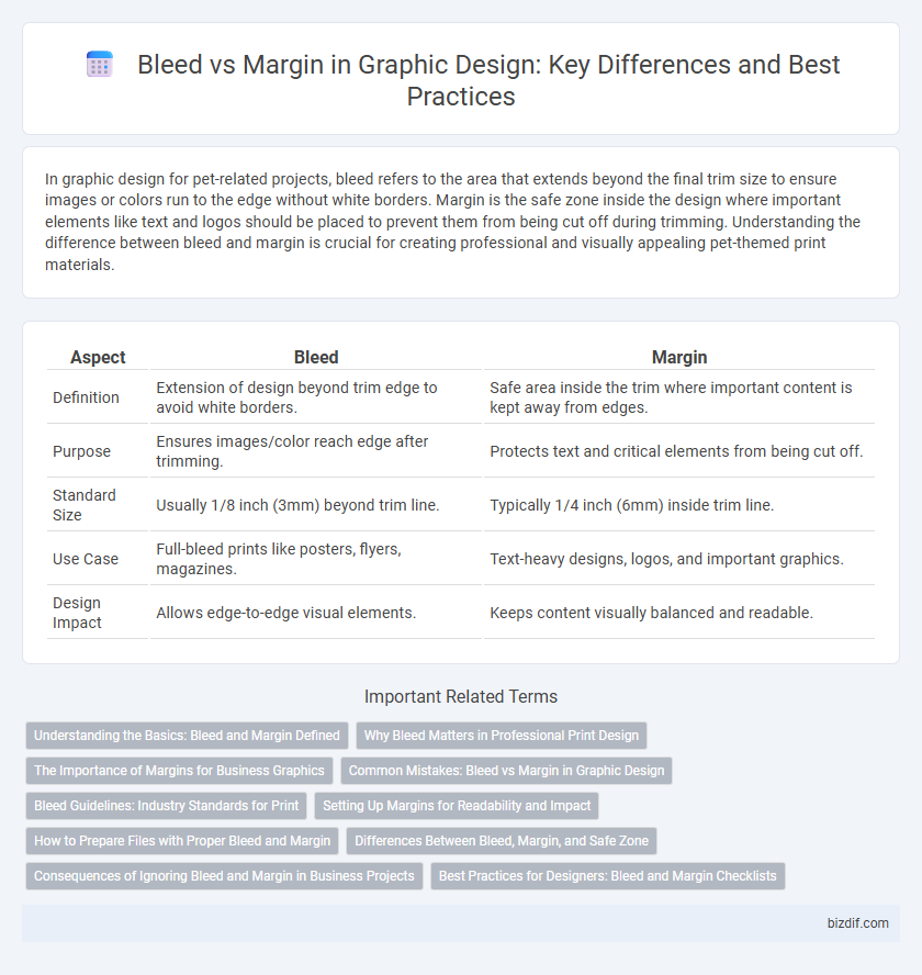 Bleed vs Margin in Graphic Design: Key Differences and Best Practices