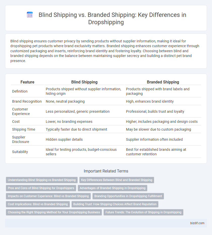 Blind Shipping vs. Branded Shipping: Key Differences in Dropshipping