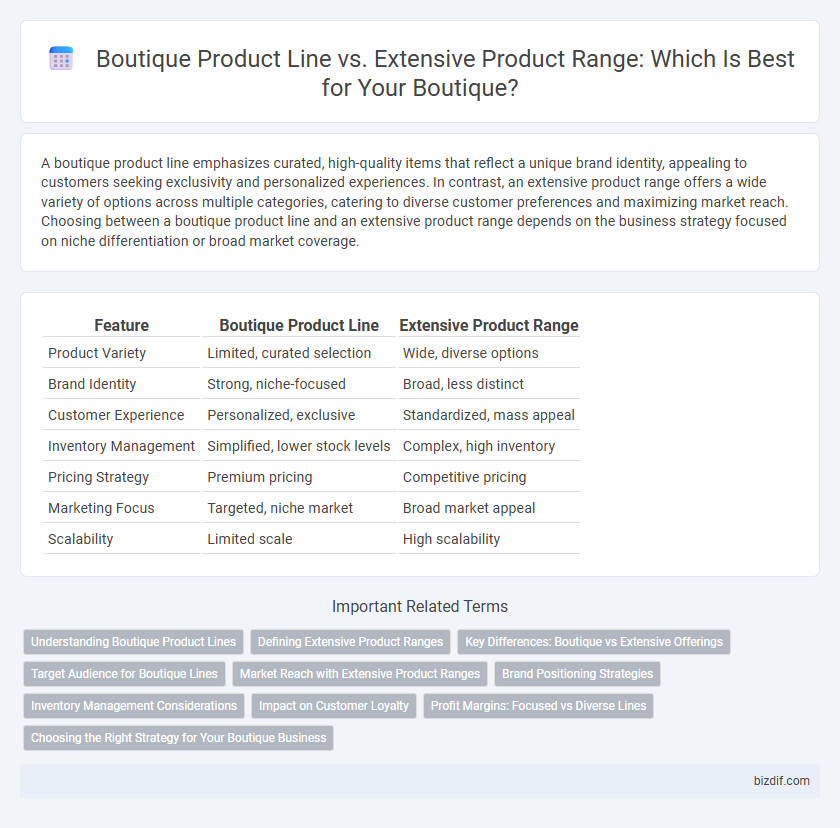 Boutique Product Line vs. Extensive Product Range: Which Is Best for Your Boutique?