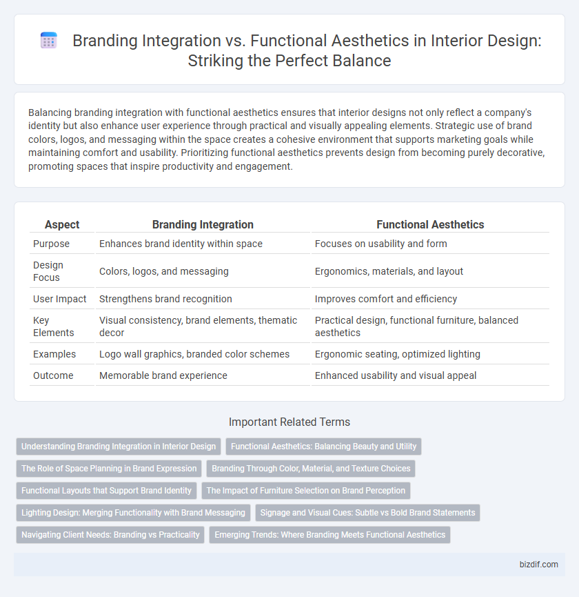 Branding Integration vs. Functional Aesthetics in Interior Design: Striking the Perfect Balance