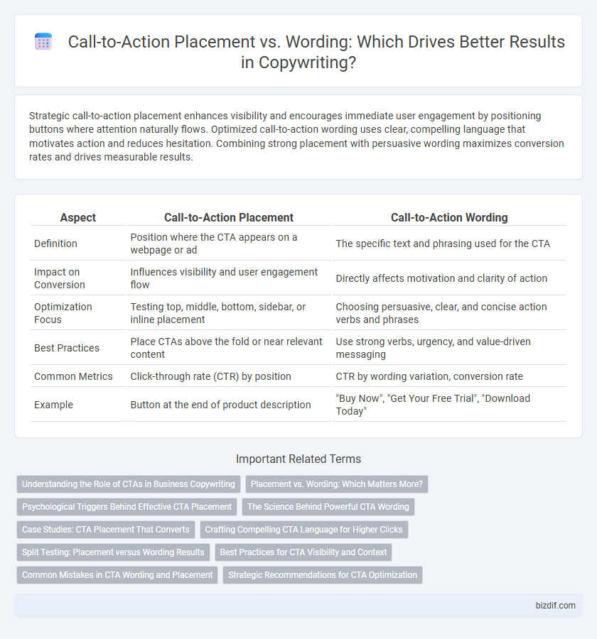 Call-to-Action Placement vs. Wording: Which Drives Better Results in Copywriting?