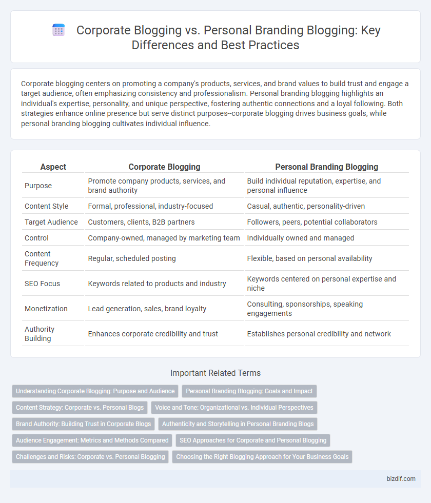 Corporate Blogging vs. Personal Branding Blogging: Key Differences and Best Practices