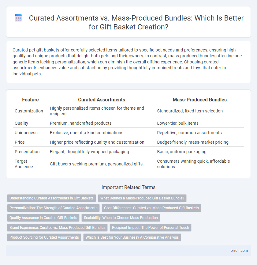Curated Assortments vs. Mass-Produced Bundles: Which Is Better for Gift Basket Creation?
