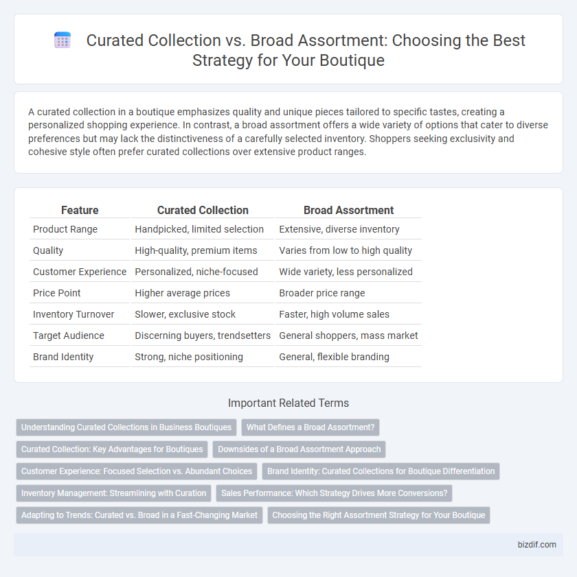 Curated Collection vs. Broad Assortment: Choosing the Best Strategy for Your Boutique