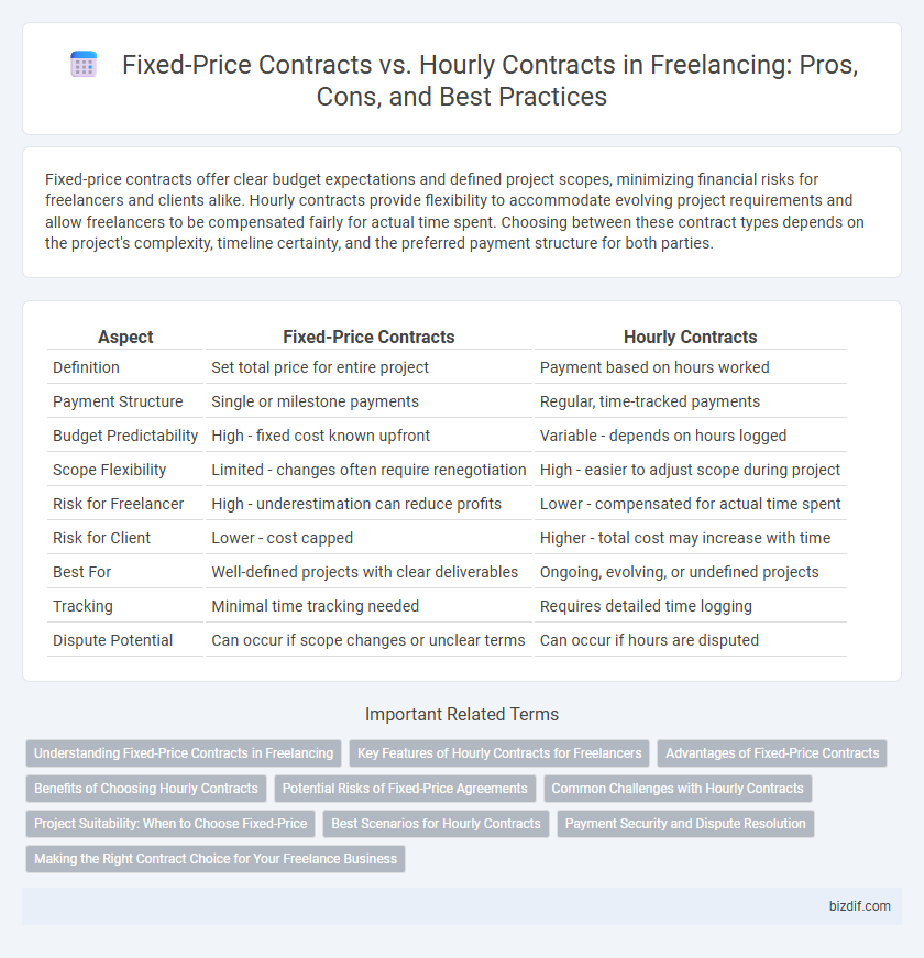 Fixed-Price Contracts vs. Hourly Contracts in Freelancing: Pros, Cons, and Best Practices