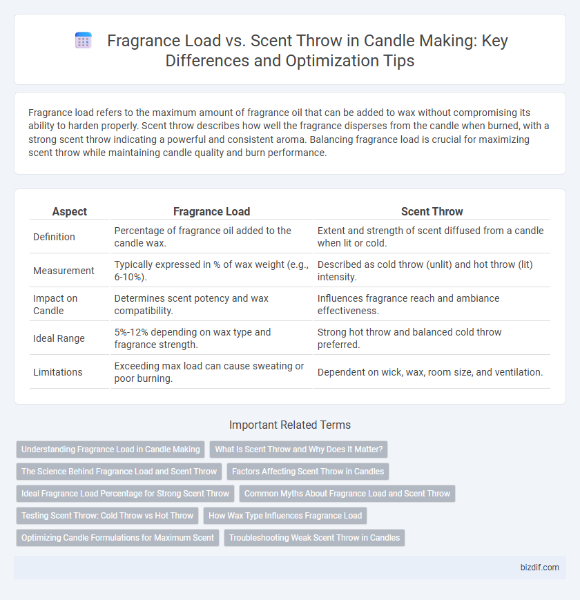 Fragrance Load vs. Scent Throw in Candle Making: Key Differences and Optimization Tips