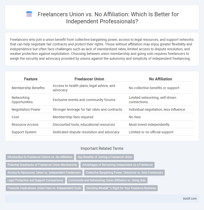 Freelancers Union vs. No Affiliation: Which Is Better for Independent Professionals?