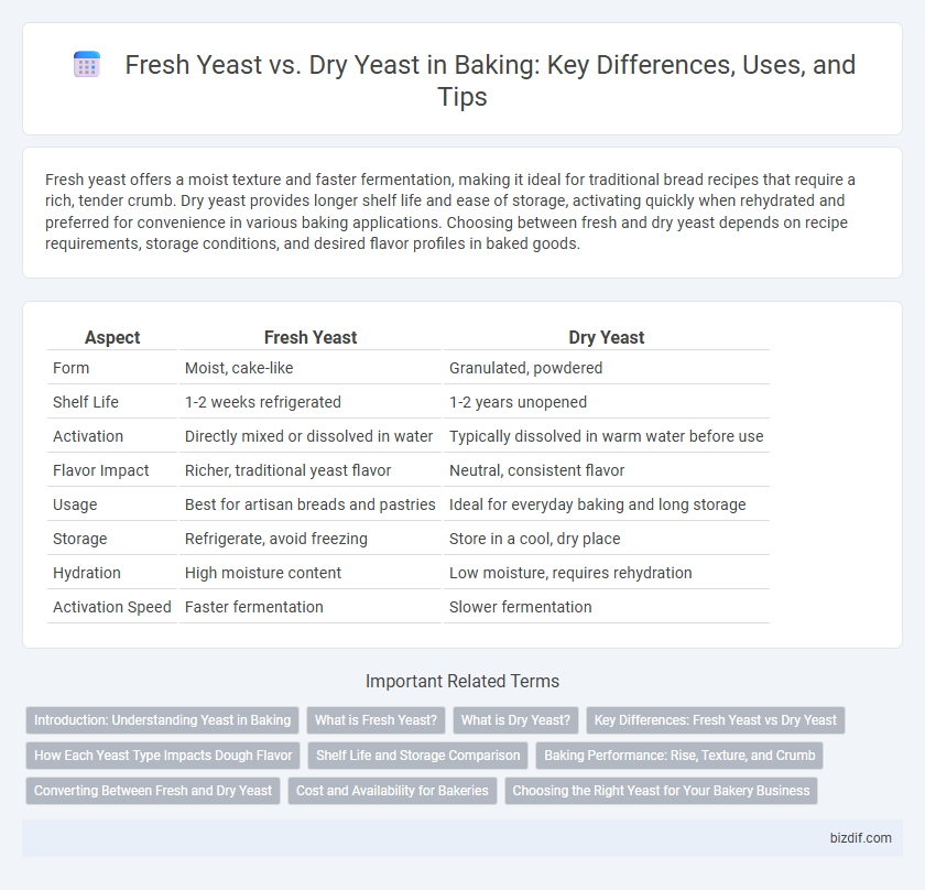 Fresh Yeast vs. Dry Yeast in Baking: Key Differences, Uses, and Tips