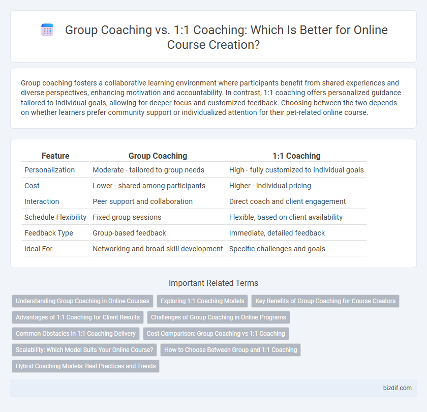 Group Coaching vs. 1:1 Coaching: Which Is Better for Online Course Creation?