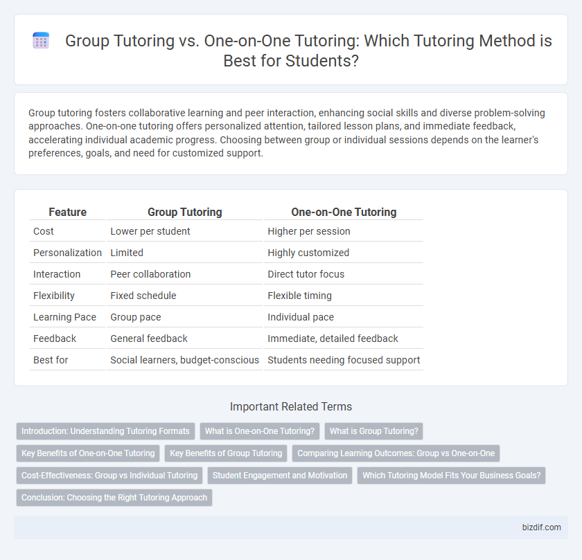 Group Tutoring vs. One-on-One Tutoring: Which Tutoring Method is Best for Students?