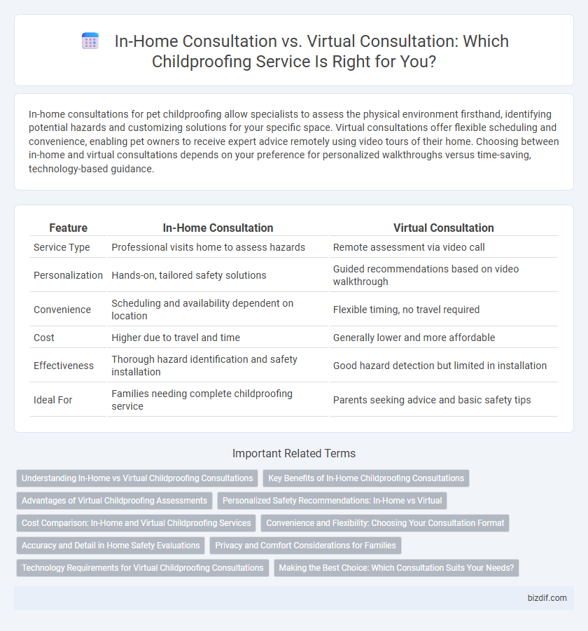 In-Home Consultation vs. Virtual Consultation: Which Childproofing Service Is Right for You?