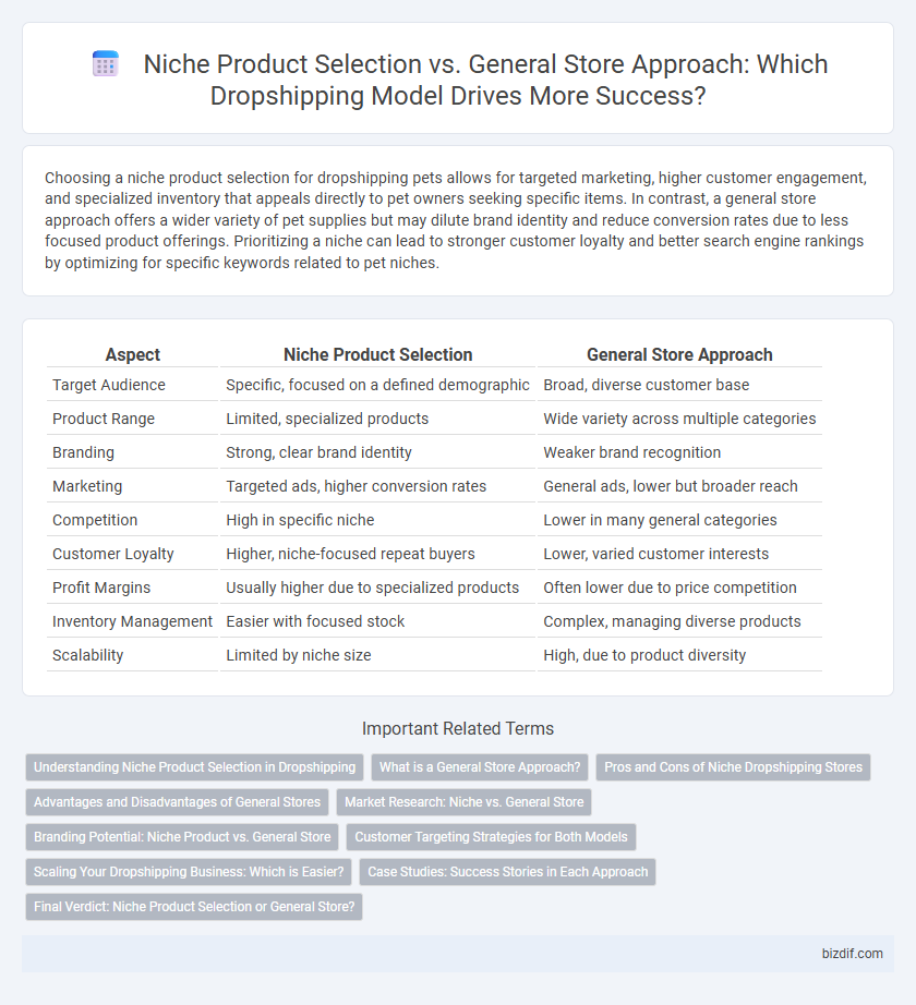 Niche Product Selection vs. General Store Approach: Which Dropshipping Model Drives More Success?