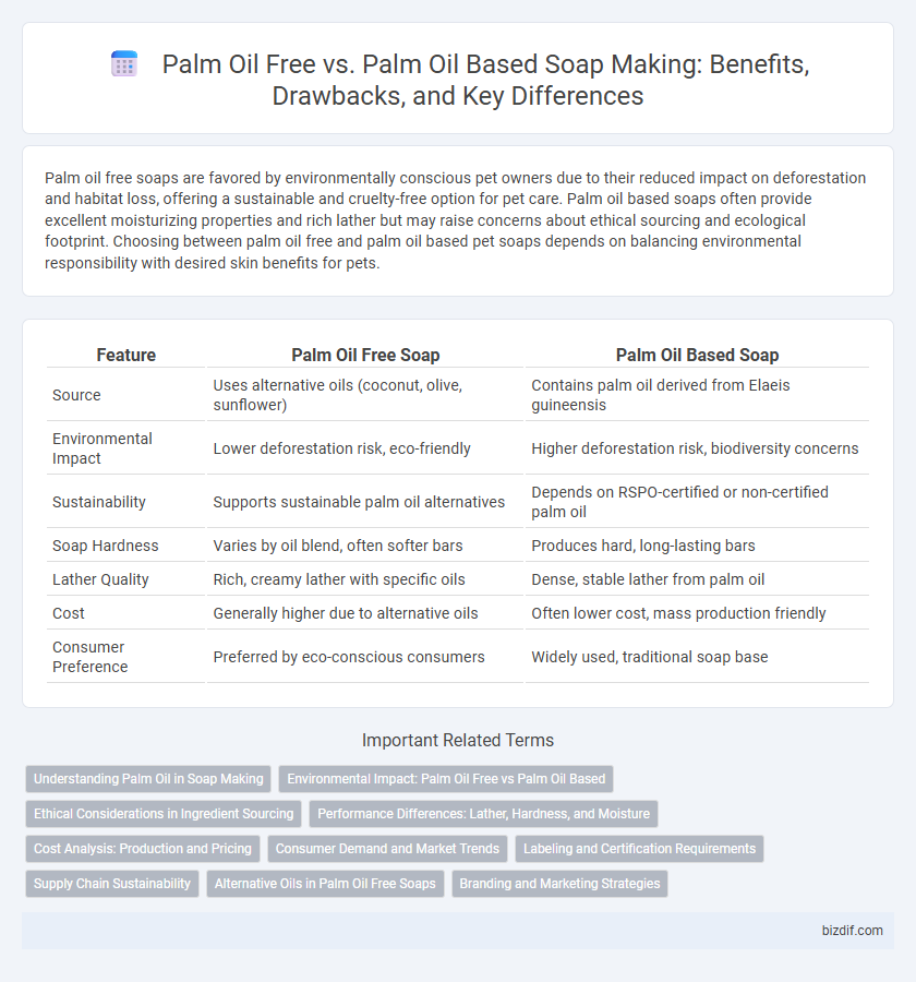 Palm Oil Free vs. Palm Oil Based Soap Making: Benefits, Drawbacks, and Key Differences
