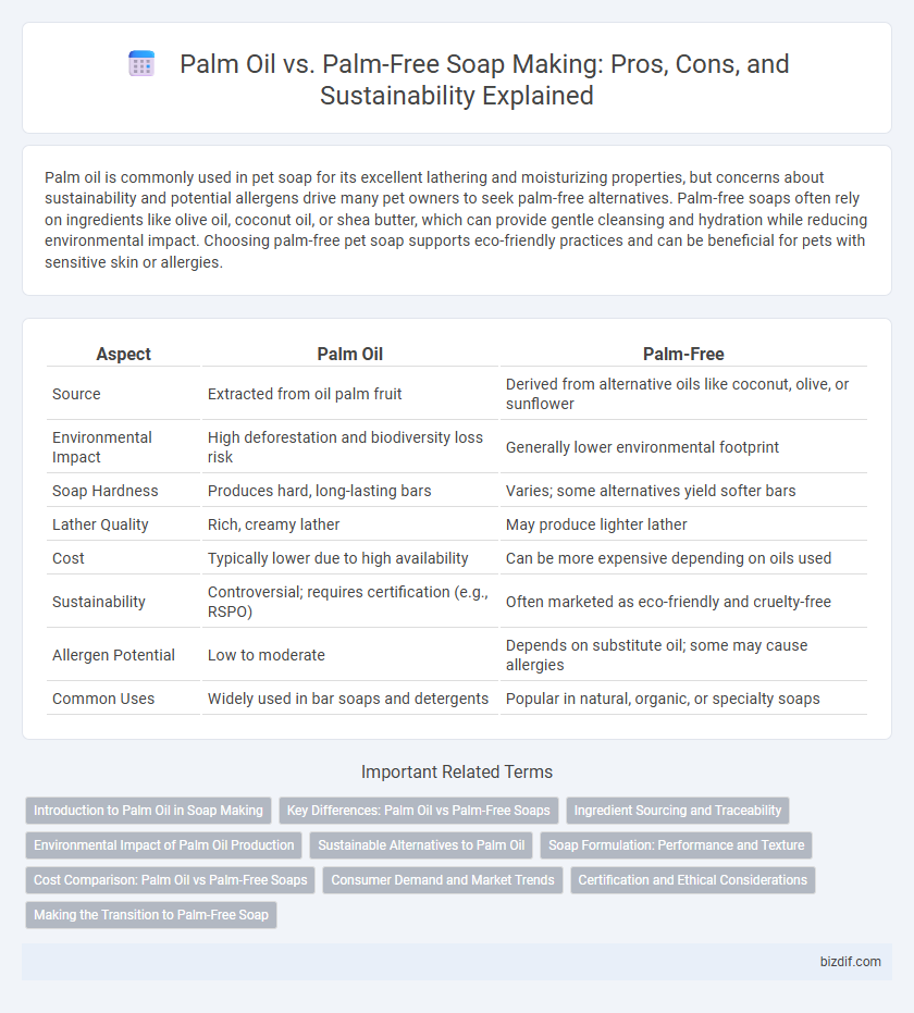 Palm Oil vs. Palm-Free Soap Making: Pros, Cons, and Sustainability Explained