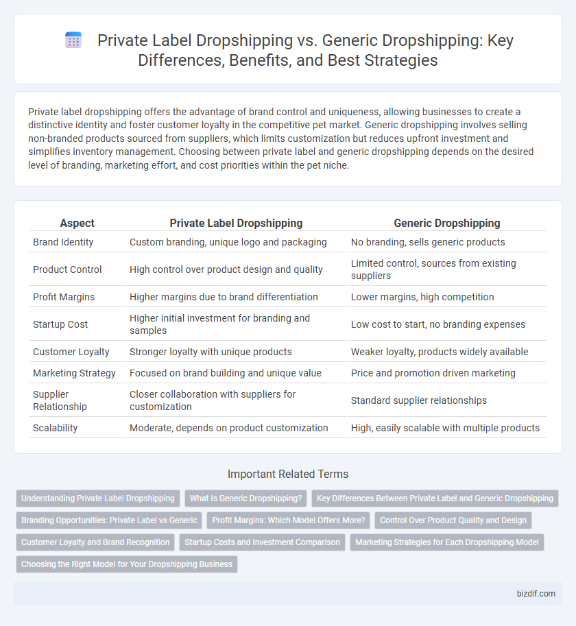 Private Label Dropshipping vs. Generic Dropshipping: Key Differences, Benefits, and Best Strategies