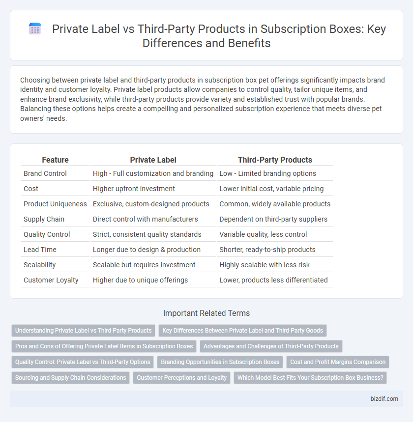 Private Label vs Third-Party Products in Subscription Boxes: Key Differences and Benefits