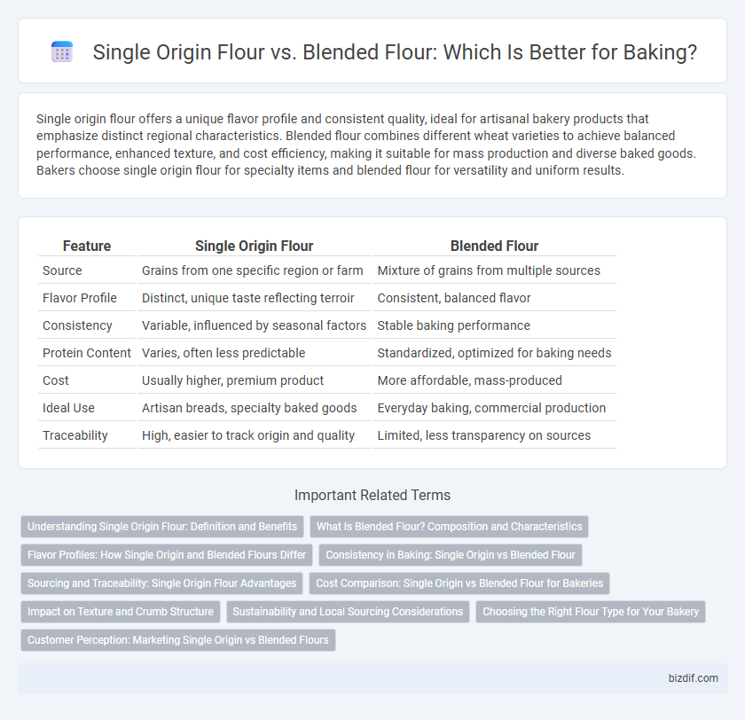 Single Origin Flour vs. Blended Flour: Which Is Better for Baking?