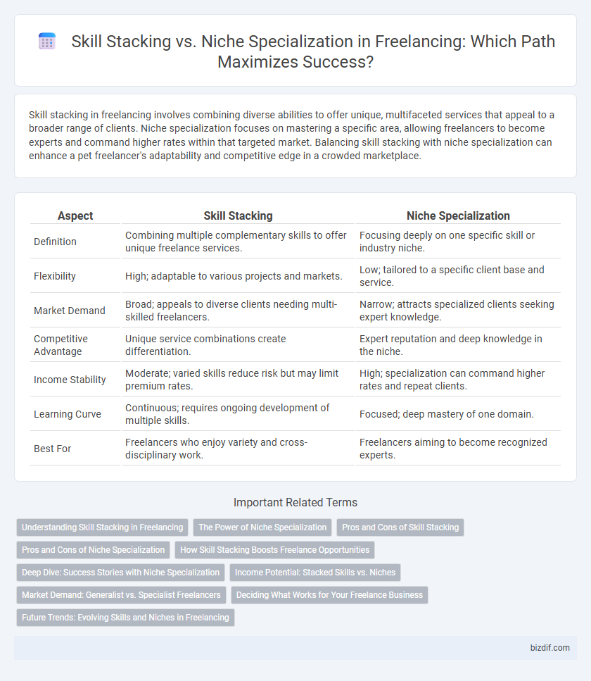 Skill Stacking vs. Niche Specialization in Freelancing: Which Path Maximizes Success?