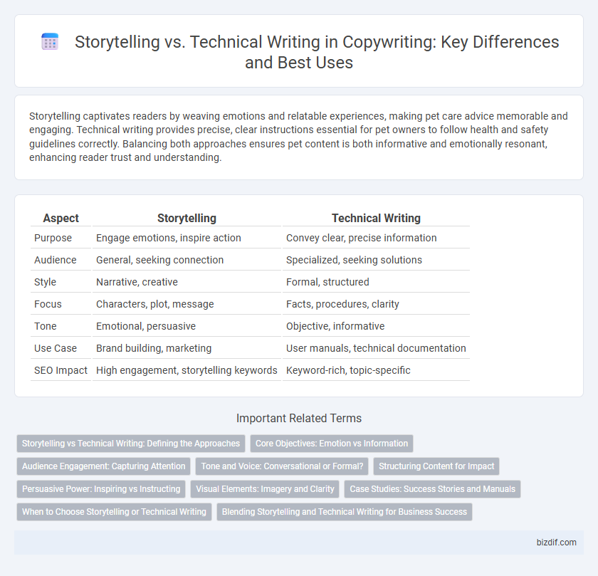 Storytelling vs. Technical Writing in Copywriting: Key Differences and Best Uses