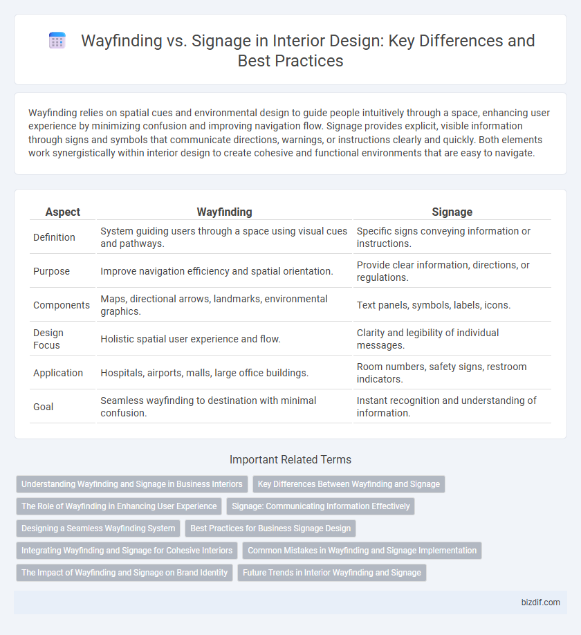 Wayfinding vs. Signage in Interior Design: Key Differences and Best Practices