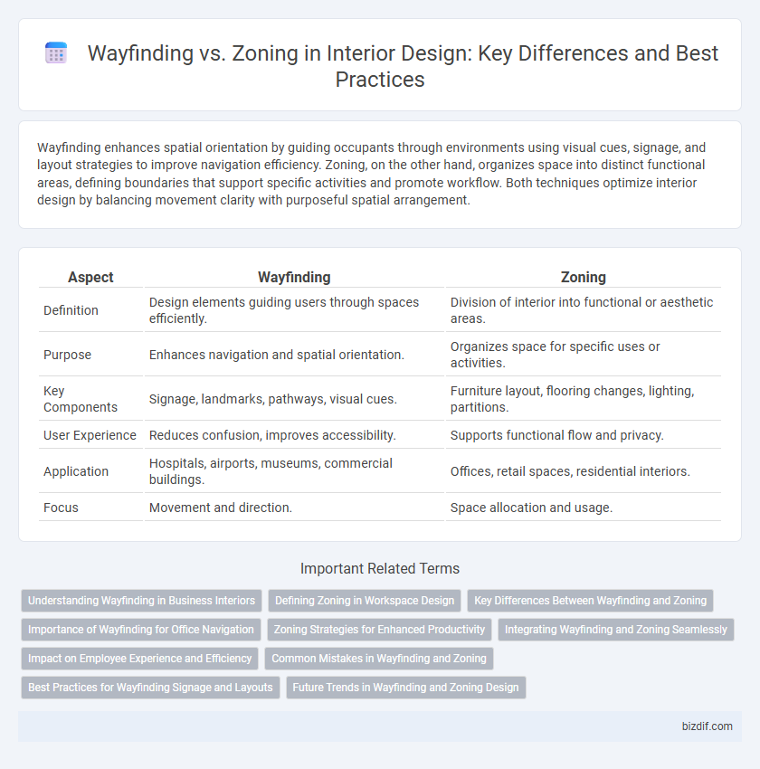 Wayfinding vs. Zoning in Interior Design: Key Differences and Best Practices