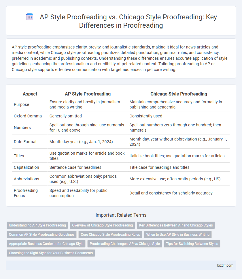 AP Style Proofreading vs. Chicago Style Proofreading: Key Differences in Proofreading