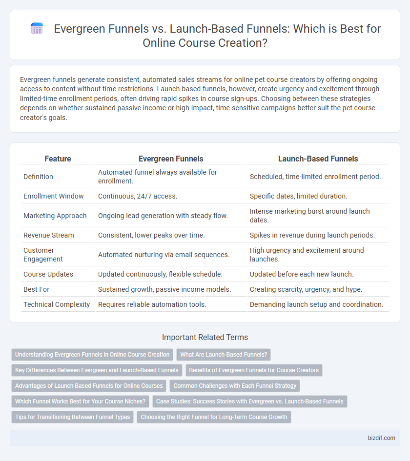 Evergreen Funnels vs. Launch-Based Funnels: Which is Best for Online Course Creation?
