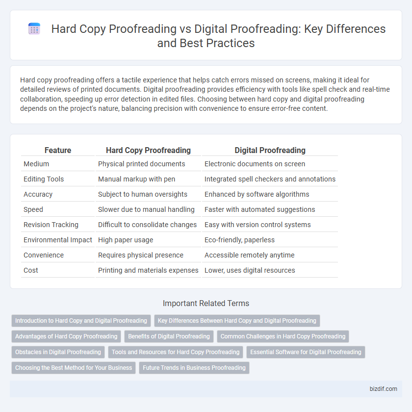 Hard Copy Proofreading vs Digital Proofreading: Key Differences and Best Practices