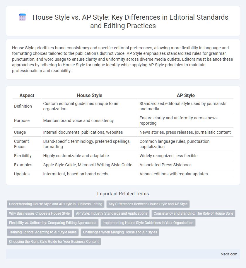 House Style vs. AP Style: Key Differences in Editorial Standards and Editing Practices