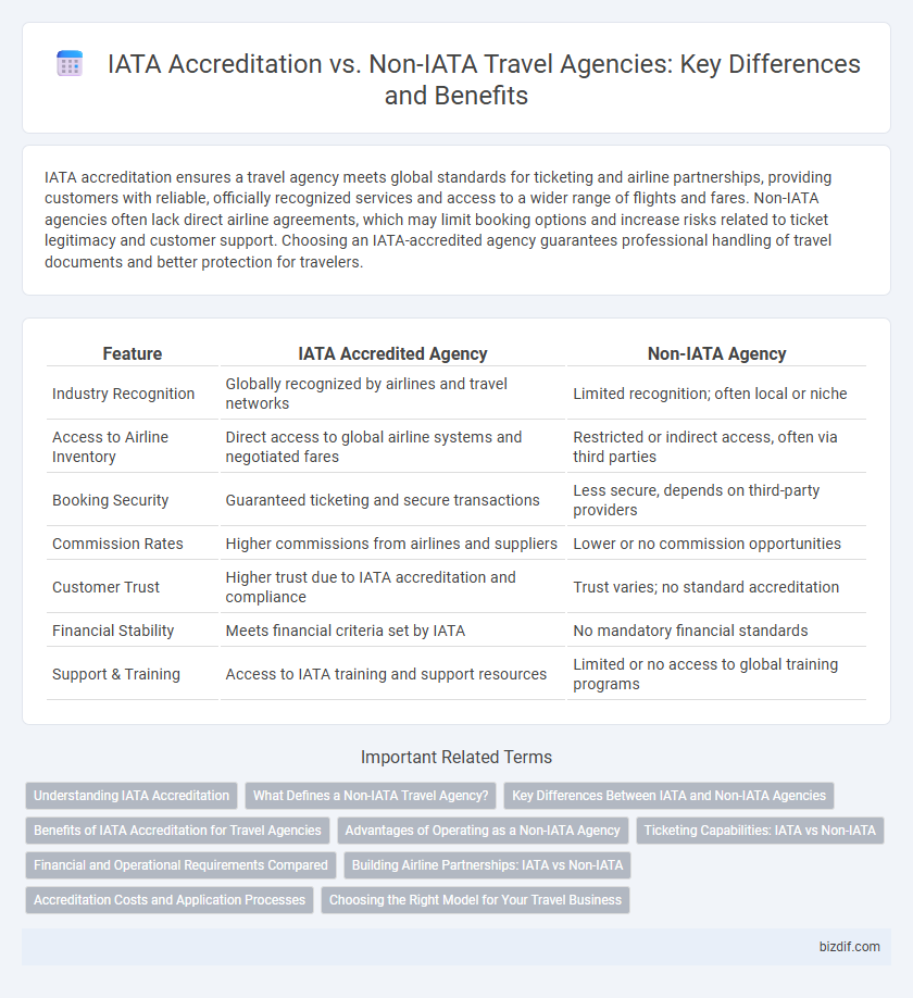 IATA Accreditation vs. Non-IATA Travel Agencies: Key Differences and Benefits
