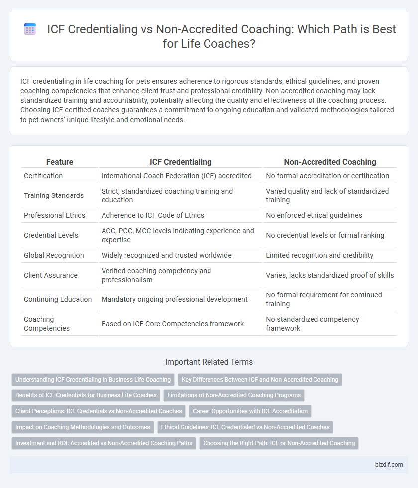 ICF Credentialing vs Non-Accredited Coaching: Which Path is Best for Life Coaches?