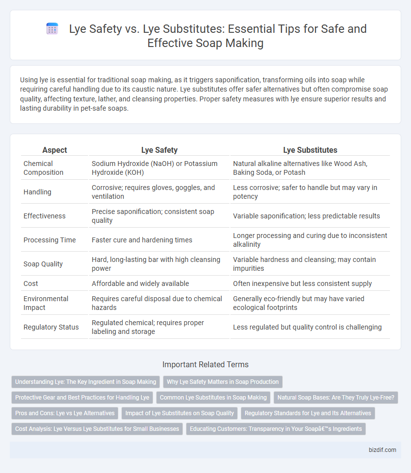 Lye Safety vs. Lye Substitutes: Essential Tips for Safe and Effective Soap Making