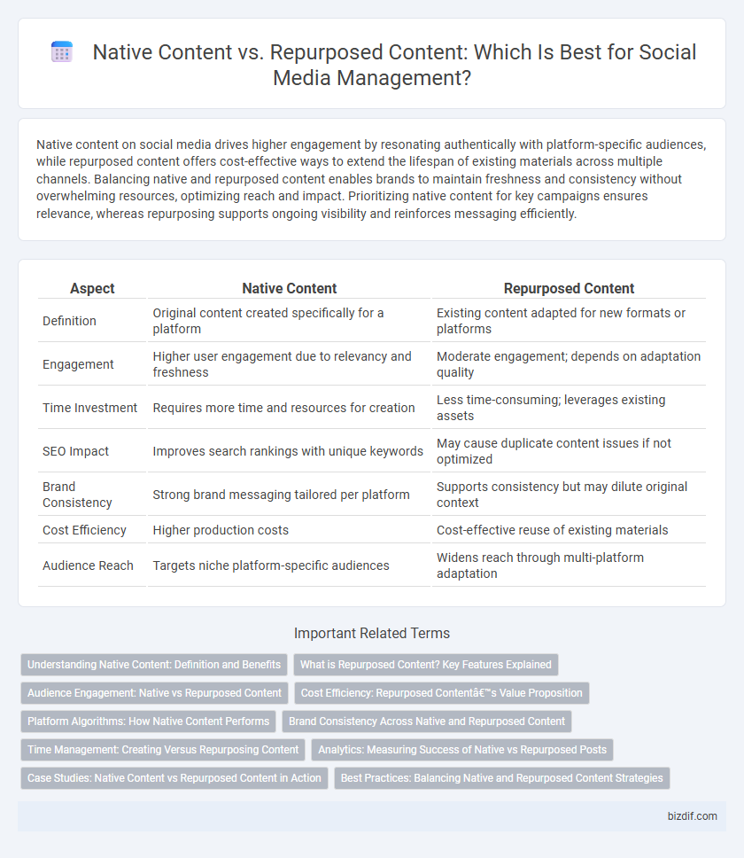 Native Content vs. Repurposed Content: Which Is Best for Social Media Management?