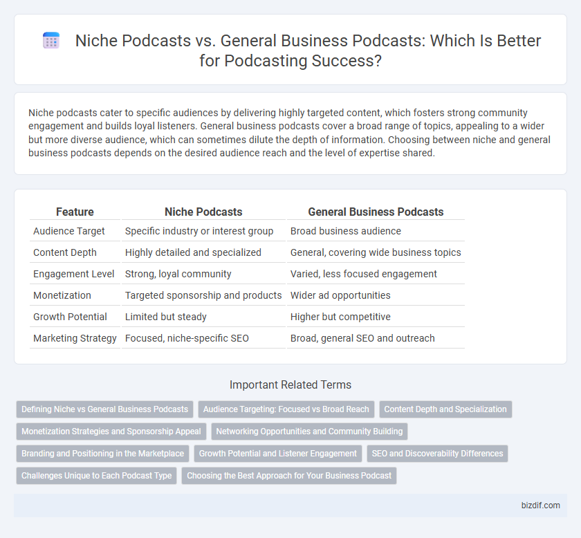 Niche Podcasts vs. General Business Podcasts: Which Is Better for Podcasting Success?
