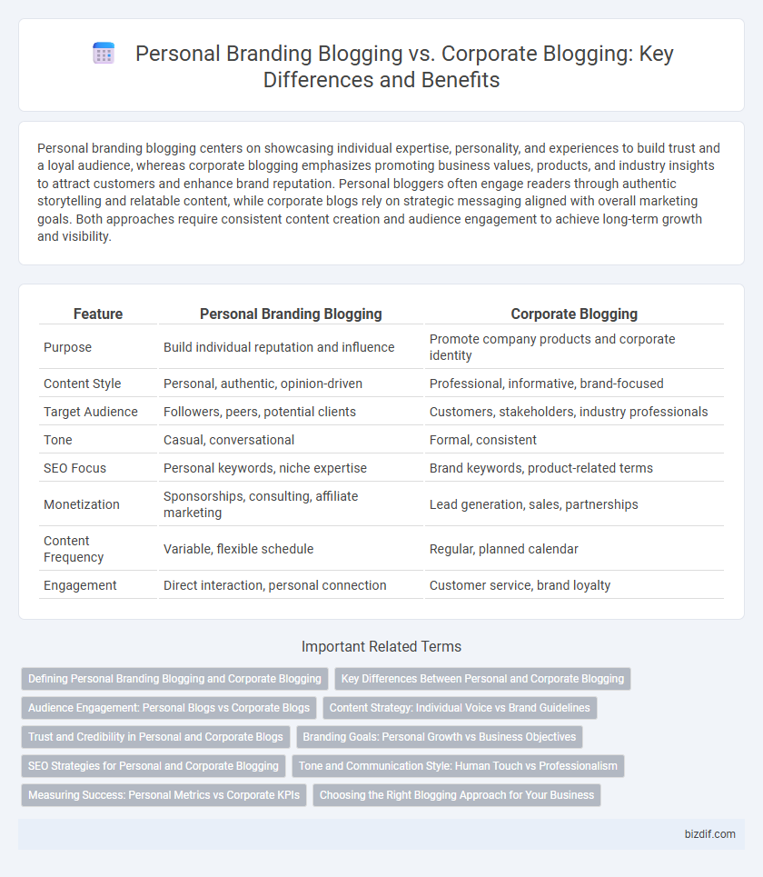 Personal Branding Blogging vs. Corporate Blogging: Key Differences and Benefits