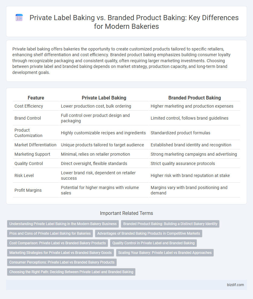 Private Label Baking vs. Branded Product Baking: Key Differences for Modern Bakeries