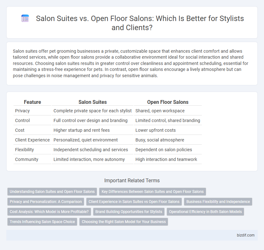 Salon Suites vs. Open Floor Salons: Which Is Better for Stylists and Clients?