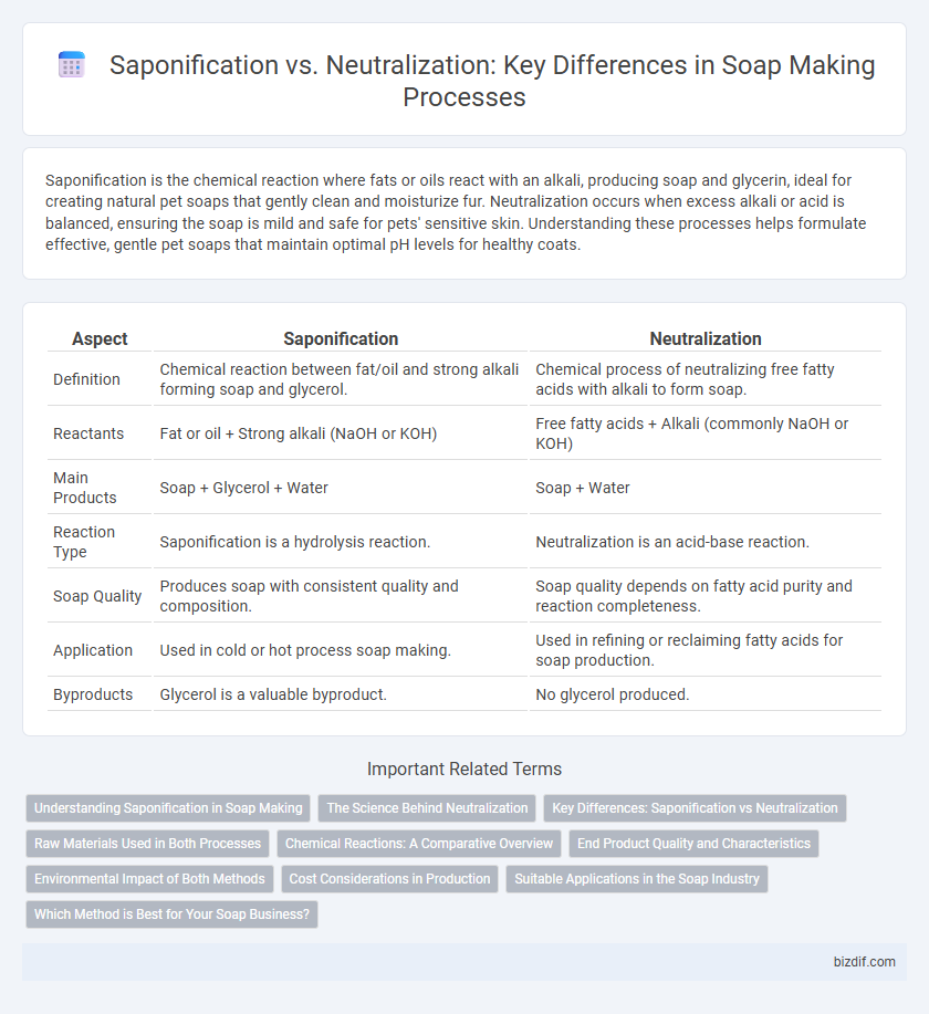 Saponification vs. Neutralization: Key Differences in Soap Making Processes