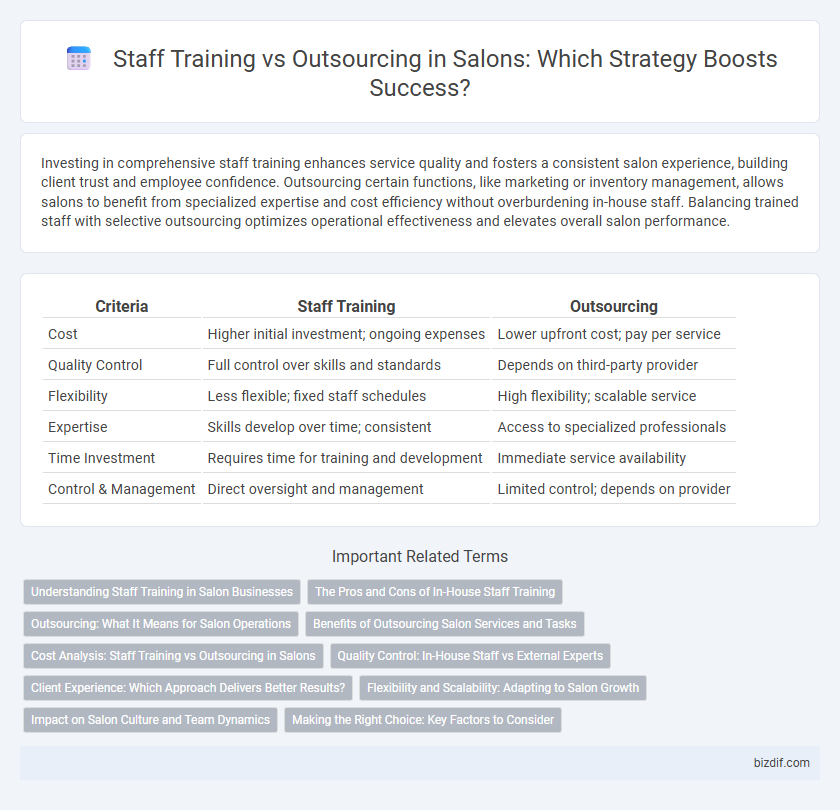 Staff Training vs Outsourcing in Salons: Which Strategy Boosts Success?