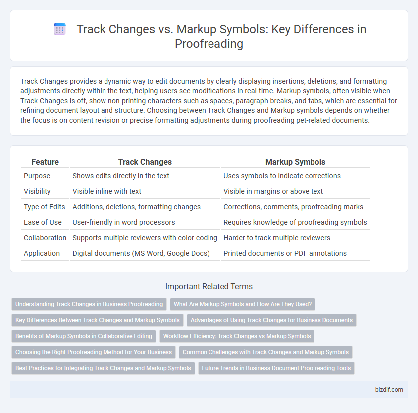 Track Changes vs. Markup Symbols: Key Differences in Proofreading