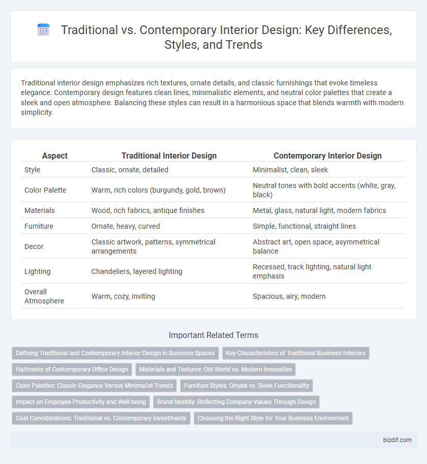 Traditional vs. Contemporary Interior Design: Key Differences, Styles, and Trends