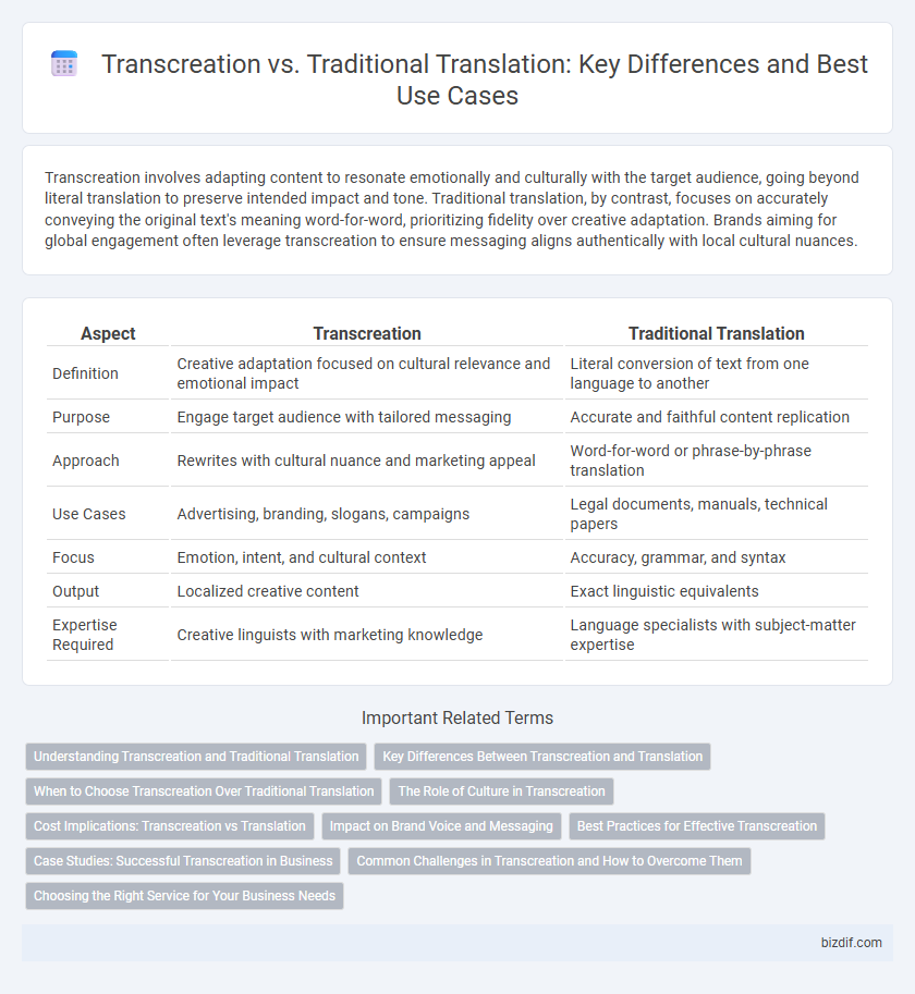 Transcreation vs. Traditional Translation: Key Differences and Best Use Cases